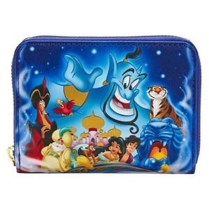Loungefly Disney Aladdin 30th Anniversary Zip Around‎ Wallet